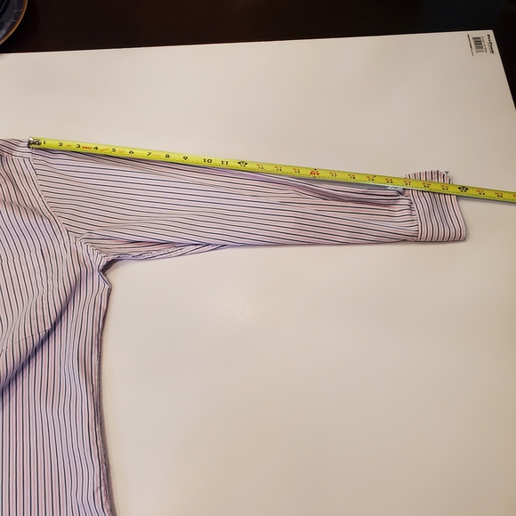 Crown & Ivy Men's Striped Button-Down Shirt - Picture 7 of 13